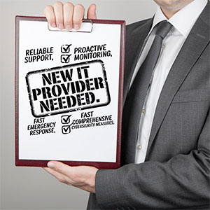 new IT provider needed